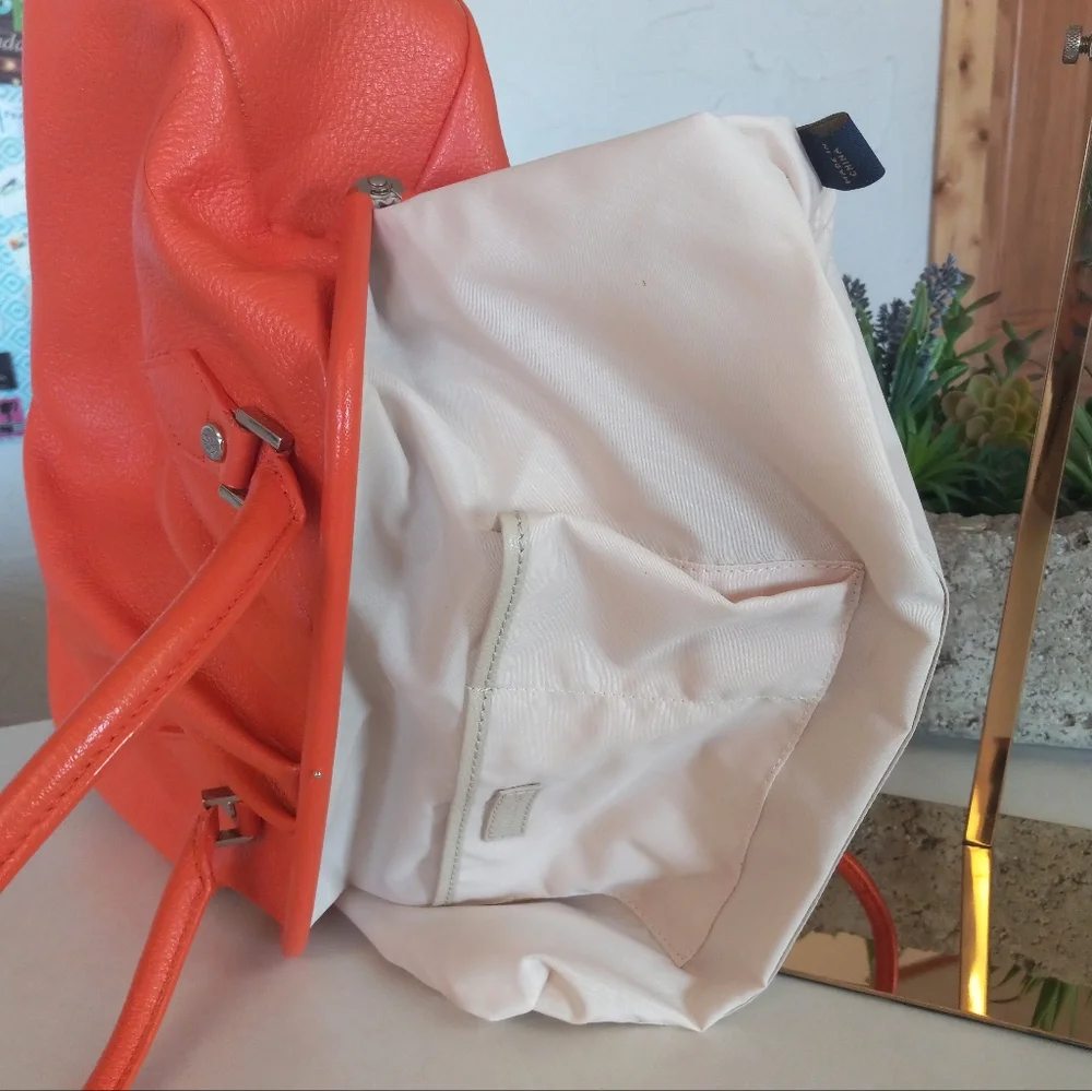 Brooks Brothers Frame Satchel bag, leather painted